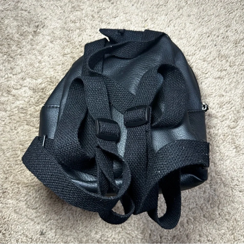 LIKE NEW Faux Leather Mini Backpack